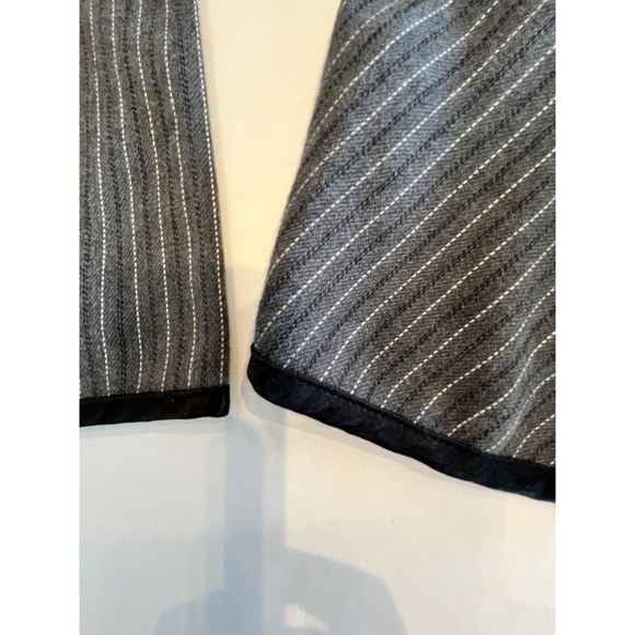Speechless Blazer Junior Size 9 Grey Vintage Fitted Pin Stripe - Picture 10 of 10